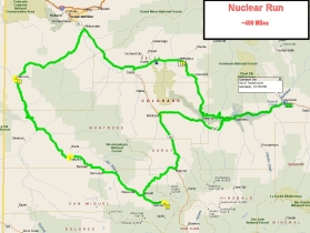 Nuclear Run 400 miles